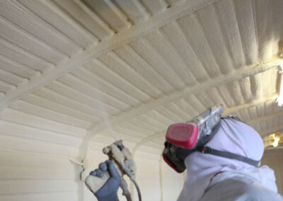 Spray Foam Insulation in Metal Buildings in Fort Smith